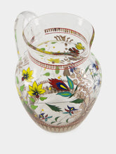 Lobmeyr Water Pitcher Indian Flowers