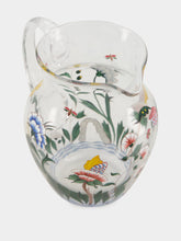 Lobmeyr Water Pitcher Chinese Flowers