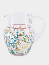 Lobmeyr Water Pitcher DKR 16 Alhambra Ostrich, Cranes, Swan