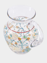 Lobmeyr Water Pitcher DKR 16 Alhambra Ostrich, Cranes, Swan
