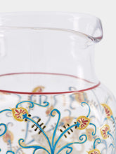 Lobmeyr Water Pitcher DKR 16 Alhambra Ostrich, Cranes, Swan