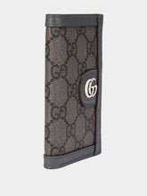 Gucci Grey GG Supreme Card Case