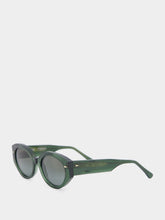 Ahlem Art Deco Dark Green Sunglasses