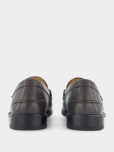 Fendi Brown Leather Loafers