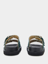 Isabel Marant Eyelet-Embellished Suede Slides