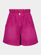 Isabel Marant Étoile Paperbag-Waist Cotton Shorts