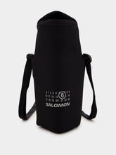 MM6 Maison Margiela Black Logo Print Bottle Holder