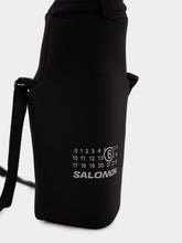 MM6 Maison Margiela Black Logo Print Bottle Holder