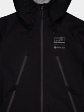 MM6 Maison Margiela Deep Black GORE-TEX Hooded Windbreaker