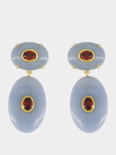 Lizzie Fortunato Blue Dorothy Earrings