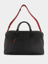 Christian Louboutin Black Funky Grained Leather Duffle Bag