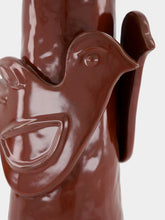 Serax Table Lamp Paloma Red with Beige Shade