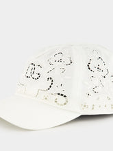 Dolce & Gabbana White Embroidered Logo Cap