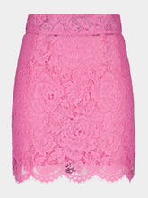 Dolce & Gabbana Floral Cordonetto Mini Skirt