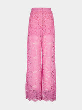 Dolce & Gabbana Wide-Leg Lace Trousers