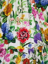 Dolce & Gabbana Floral Corset Midi Dress