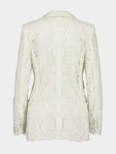 Dolce & Gabbana Single-Breasted Lace Blazer