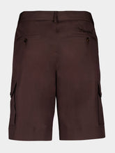 Dolce & Gabbana Dark Brown Cargo Bermuda Shorts
