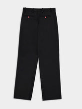 Casablanca Black Wide-Leg Virgin Wool Trousers
