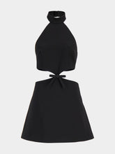 Black Halterneck Cocktail Dress