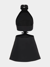 Black Halterneck Cocktail Dress