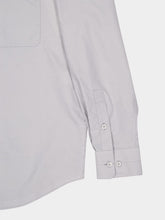Lemaire Mist Grey Washed Cotton Silk Shirt