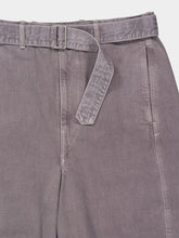 Lemaire Heather Grey Twisted Belted Jeans