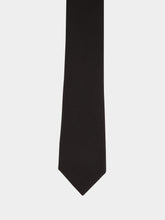 Tom Ford Black Silk Satin Tie