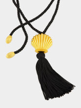 Gold Éze Shell Pendant Necklace