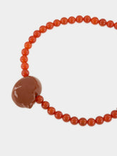 Julietta Red Carnelian Beads Mykonos Necklace