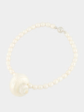 Julietta Pearl Mykonos Shell Necklace