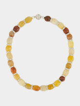 Julietta Yellow Odette Natural Aventurine Beaded Necklace