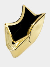 Givenchy Golden Mirror Effect Facet Clutch