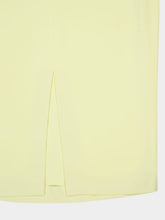 Givenchy Butter Yellow Draped Pencil Dress