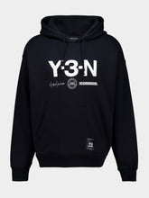 Y-3 Black NBHD Graphic Hooded Sweatshirt