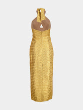 Johanna Ortiz Gold Elegant Expedition Dress
