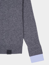 Stella McCartney Grey Mélange Wool-Cotton Polo