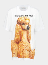 Stella McCartney White “Doggy Style” Jeff Koons Print T-Shirt