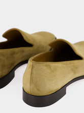 Christian Louboutin Bronzo Danny Flex Veau Velours Loafers