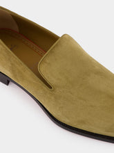 Christian Louboutin Bronzo Danny Flex Veau Velours Loafers