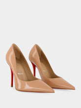Christian Louboutin Miss Z Blush Patent Calf Leather 100 Pumps