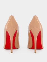 Christian Louboutin Miss Z Blush Patent Calf Leather 100 Pumps