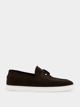Christian Louboutin Chambeliboat Café Reversed Calf Leather Boat Shoe