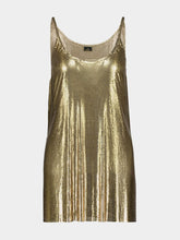 Rabanne Gold Mesh Tank Top