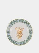 Ginori 1735 Dessert Plate Il Viaggio di Nettuno in Terracota