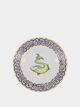 Ginori 1735 Dessert Plate Il Viaggio di Nettuno in Sky Blue