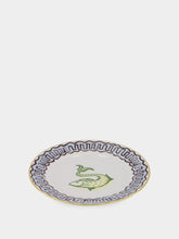 Ginori 1735 Dessert Plate Il Viaggio di Nettuno in Sky Blue