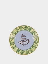 Ginori 1735 Bread Plate Il Viaggio di Nettuno in Sky Blue