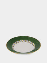 Ginori 1735 Soup Plate Il Viaggio di Nettuno in Amalfi Lemon