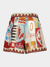 Alémais Michelle Printed Shorts